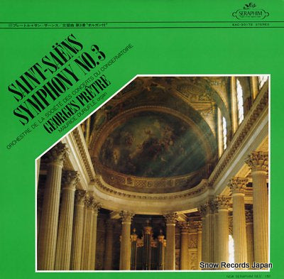 PRETRE, GEORGES saint-saens; symphony no.3 in c minor, op.78 EAC-30172