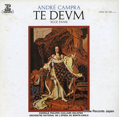 FREMAUX, LOUIS campra; te deum REL-1508