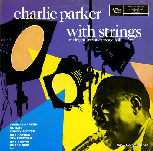 PARKER, CHARLIE, WITH STRINGS midnight jazz at carnegie hall 20MJ0017