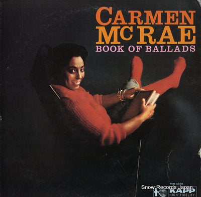MCRAE, CARMEN book of ballads VIM-4505