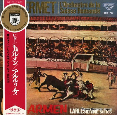 ANSERMET, ERNEST bizet; carmen/l'arlesienne suites SLC1707
