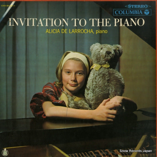 DE LARROCHA, ALICIA invitation to the piano CSS-84-H
