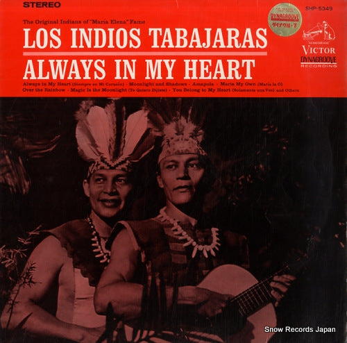 LOS INDIOS TABAJARAS always in my heart SHP-5349