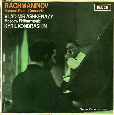 ASHKENAZY, VLADIMIR rachmaninov; second piano concerto SXL6099