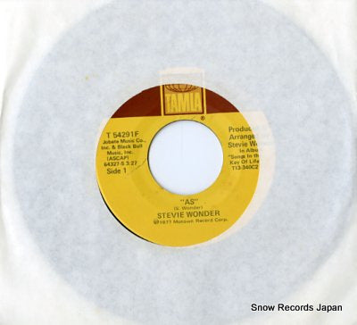 WONDER, STEVIE as T54291F