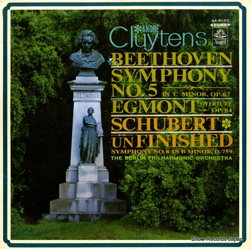 CLUYTENS, ANDRE beethoven; symphony no.5 / egmont overture AA.8140