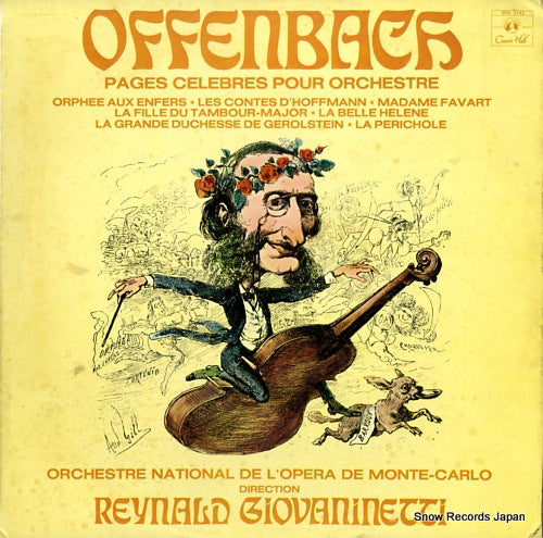 GIOVANINETTI, REYNALD offenbach; pages celebres pour orchestra SMS2743