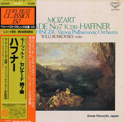 MUNCHINGER, KARL mozart; serenade no.7, k250 haffner SLC8105