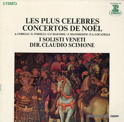SCIMONE, CLAUDIO les plus celebres concertos de noel OS-2546-RE