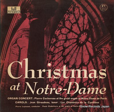 COCHEREAU, PIERRE christmas at notre-dame M-2171