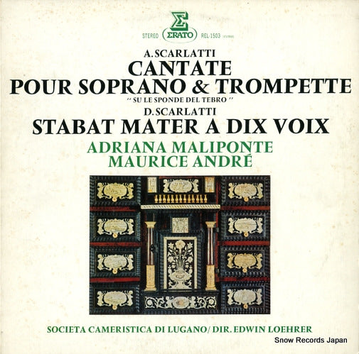 LOEHRER, EDWIN scarlatti; cantate pour soprano & trompette REL-1503