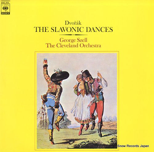 SZELL, GEORGE dvorak; the slavonic dances 20AC1513