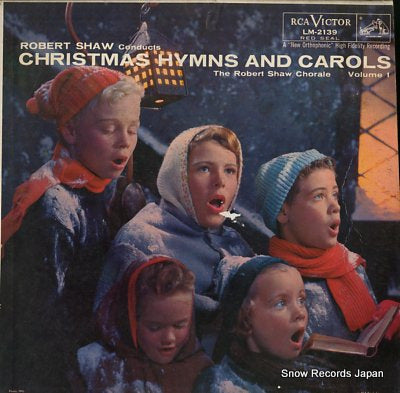 SHAW, ROBERT christmas hymns and carols vol.1 LM-2139