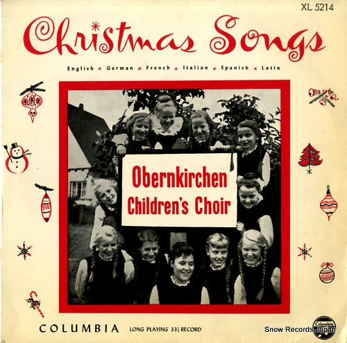 OBERNKIRCHEN CHILDREN'S CHOIR christmas songs XL5214