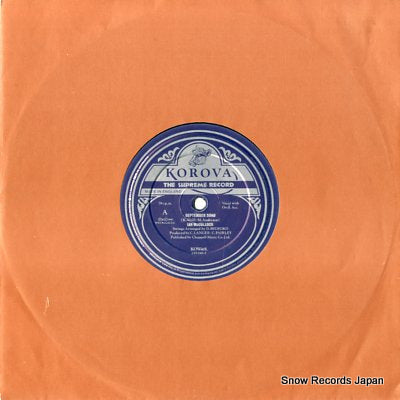 MCCULLOCH, IAN september song KOW40L / 249190-7