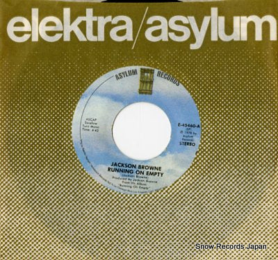 BROWNE, JACKSON running on empty E-45460