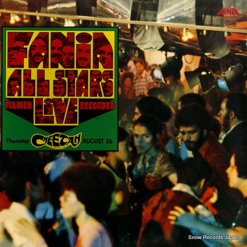 FANIA ALL STARS live at cheetah(vol.1) FAN-5001
