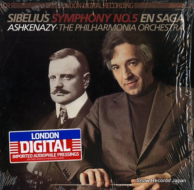 ASHKENAZY, VLADIMIR sibelius; symphony no.5 en saga LDR71041