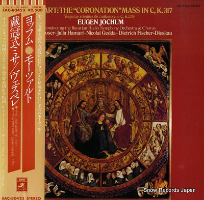 JOCHUM, EUGEN mozart; the "coronation" mass in c, k.317 EAC-80423