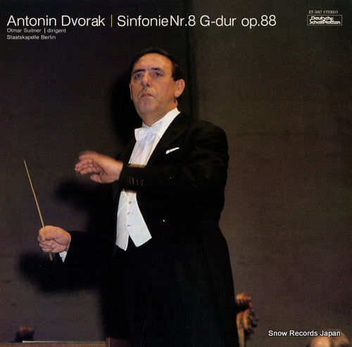 SUITNER, OTMAR antonin dvorak; sinfonie nr.8 g-dur op.88 ET-5017