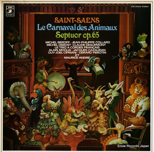 BEROFF, MICHEL, AND JEAN-PHILLIPE COLLARD saint-saens; le carnaval des animaux EAC-80409