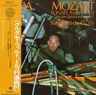 GULDA, FRIEDRICH mozart; sonate a-dur kv331 mit dem "turkischen marsch" MOF5001