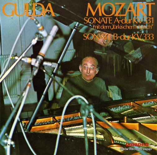 GULDA, FRIEDRICH mozart; sonate a-dur kv331 mit dem "turkischen marsch" MOF5001