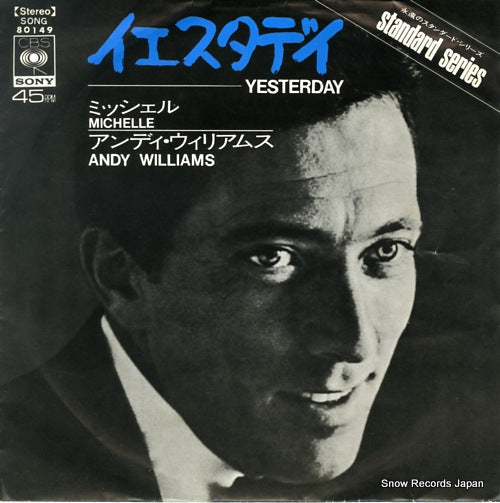 WILLIAMS, ANDY yesterday SONG80149