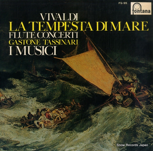 I MUSICI vivaldi; la tempesta di mare flute concerti FG-95
