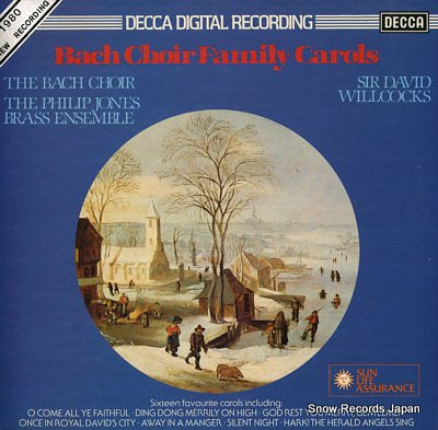 WILLCOCKS, DAVID bach; choir family carols SXDL7514