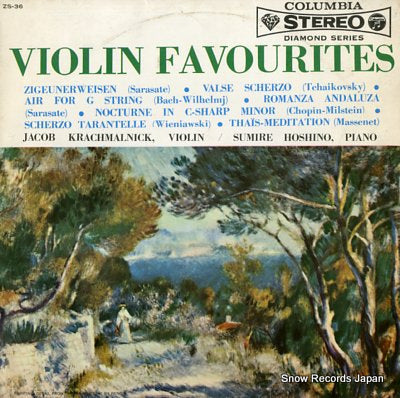 KRACHMALNICK, JACOB / SUMIRE HOSHINO violin favourites ZS-36
