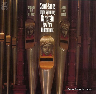 BERNSTEIN, LEONARD saint-saens; symphony no.3 in c minor, op.78 organ M34573