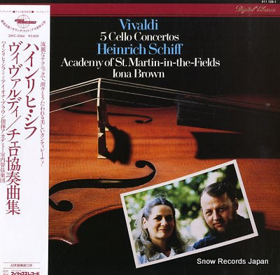 SCHIFF, HEINRICH vivaldi; 5 cello concertos 28PC-5066 / 411126-1