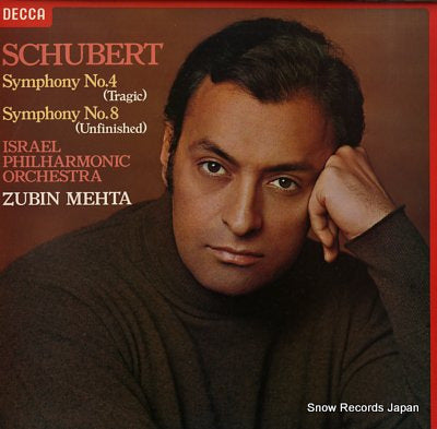 MEHTA, ZUBIN schubert; symphony no.4 & no.8 SXL6845
