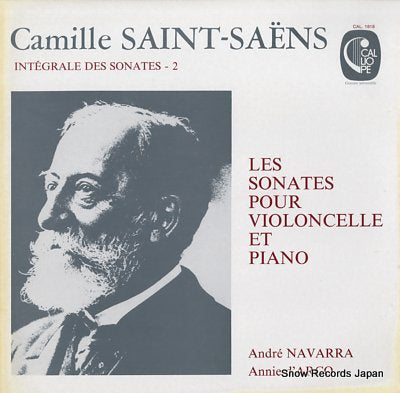 NAVARRA, ANDRE camille saint-saens; integrale des sonates 2 CAL.1818