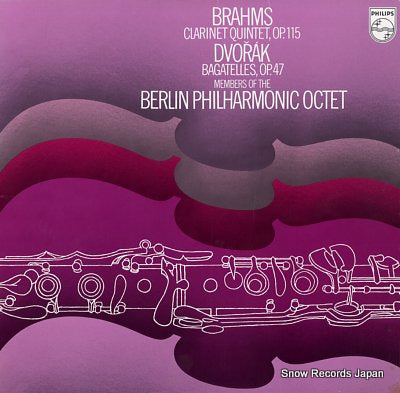BERLIN PHILHARMONIC OCTET brahms; clarinet quintet op.115 13PC-58