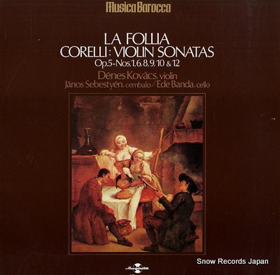 KOVACS, DENES la follia/corelli; violin sonatas GT1168