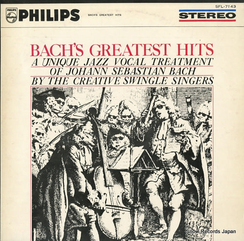 SWINGLE SINGERS, THE jazz sebastian bach / bach's greatest hits SFL-7143