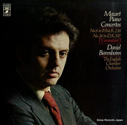 BARENBOIM, DANIEL mozart; piano concertos no.6 & no.26 "coronation" EAC-80060