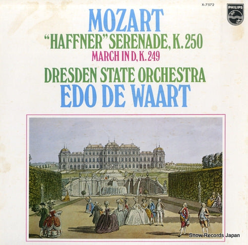 WAART, EDO DE mozart; haffner serenade k.250 X-7572