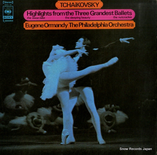 ORMANDY, EUGENE tchaikovsky; highlights from the three grandest ballets SOCL16