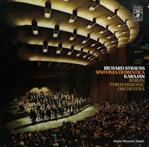 KARAJAN, HERBERT VON richard strauss; sinfonia domestica EAA-85016