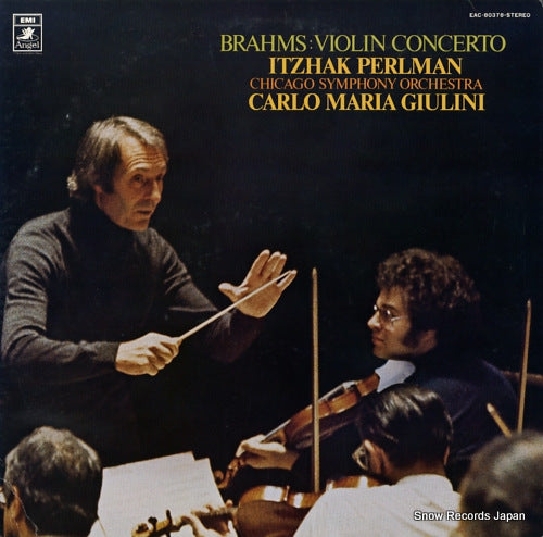 PERLMAN, ITZHAK brahms; violin concerto EAC-80378