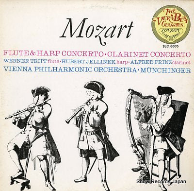 MUNCHINGER, KARL mozart; flute & harp concerto SLC6005