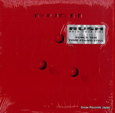 RUSH hold your fire 832464-1Q-1