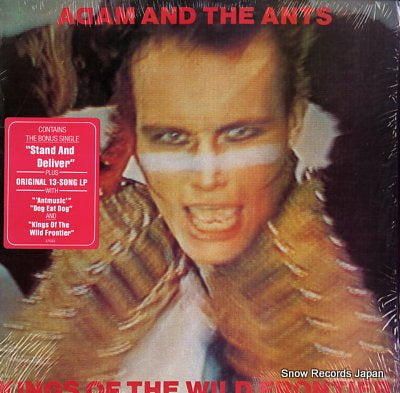 ADAM AND THE ANTS kings of the wild frontier NJE37033