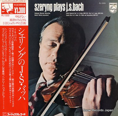 SZERYNG, HENRYK plays j.s.bach PL-1333