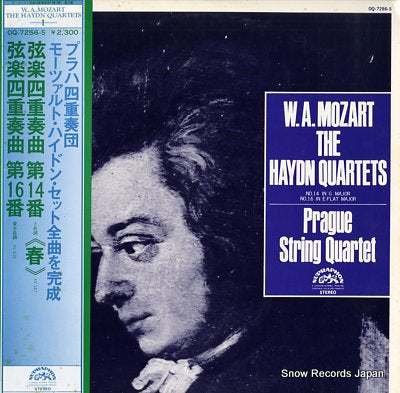 PRAGUE STRING QUARTET mozart; the haydn quartets OQ-7256-S
