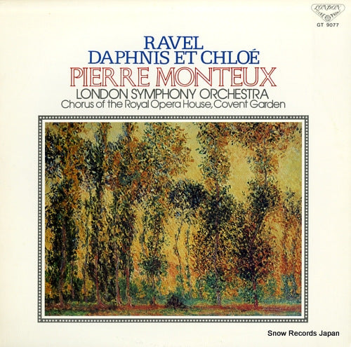MONTEUX, PIERRE ravel; daphnis et chloe - complete ballet GT9077