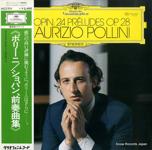POLLINI, MAURIZIO chopin; 24 preludes op.28 MG2504